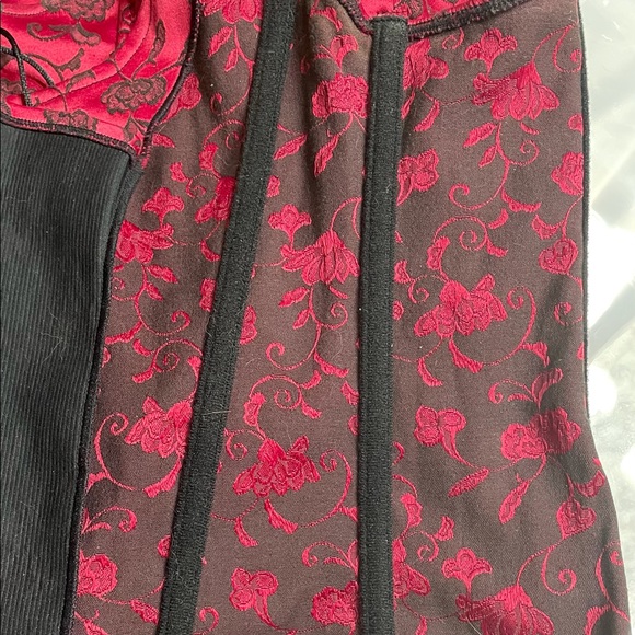 Victoria Secret Red and Black Bustier - Picture 8 of 11